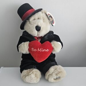 STARBUCKS Bearista bear Valentine's bear vintage 2002 18th edition